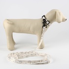 Поводок 2 м и ошейник 28-46 см «Мрамор», застёжка - фастекс - Фото 5