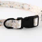 Поводок 2 м и ошейник 28-46 см «Мрамор», застёжка - фастекс - Фото 6