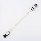 Поводок 2 м и ошейник 28-46 см «Мрамор», застёжка - фастекс - Фото 7