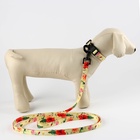 Поводок 2 м и ошейник 28-46 см «Цветы», застёжка - фастекс - Фото 8