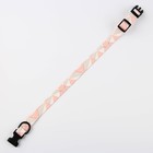 Набор «Ромбы», застёжка - фастекс, поводок 2 м и ошейник 28-46 см - Фото 7