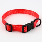 Ошейник One line, застёжка - фастекс, 2 см 25-40 см - Фото 6