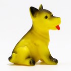 Игрушка пищащая "Маленький друг" для собак, овчарка, 9 см, жёлтая - Фото 2