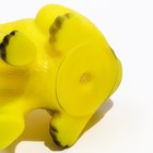 Игрушка пищащая "Маленький друг" для собак, овчарка, 9 см, жёлтая - Фото 4