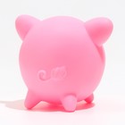 Игрушка пищащая "Свинюшка" для собак, 11,4 х 10 х 10 см, розовая - фото 6599165