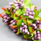 Цветы для декорирования "Паслен жасминовидный" 1 букет=10 цветов сирень 9,5 см - Фото 3