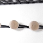 Крючки декоративные металл "Сеть" чёрный 15,5х12х35 см - фото 7784657