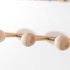 Крючки декоративные металл "Сеть" золото 15,5х12х35 см - фото 23593092