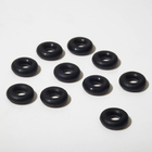Кольцо силиконовое (разделитель), d= 8 мм (набор 10 шт.), цвет чёрный - фото 9722503
