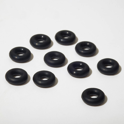 Кольцо силиконовое (разделитель), d= 8 мм (набор 10 шт.), цвет чёрный