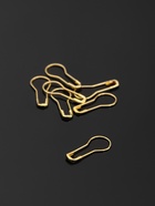 Булавка 22×9 мм (набор 10 шт.), цвет золото - Фото 3