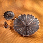 Набор подставок для благовоний TAKE IT EASY «Жасмин», цвет медный, D=8.8 см - Фото 6