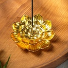 Подставка для благовоний TAKE IT EASY «Лотос», цвет золотой, D=8.8 см - Фото 4