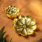 Подставка для благовоний TAKE IT EASY «Лотос», цвет золотой, D=8.8 см - Фото 5