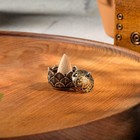 Курильница для благовоний конусов "Лотос", 3х2,9 см - фото 10032272