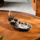 Курильница для благовоний, подставка для конусов TAKE IT EASY «Тихий омут», стелющийся дым - Фото 1