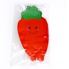 Воздушный шар фольгированный - самодув 9" «Клубника», с палочкой - Фото 2