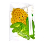 Воздушный шар фольгированный - самодув 9" «Кукуруза», с палочкой - Фото 2