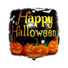 Шар фольгированный 18" «Счастливый Хеллоуин», квадрат - фото 9722644