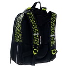Рюкзак каркасный Hatber Ergonomic Classic «Влад А4», 37×29×17 см, чёрный/жёлтый NRk_71008 - Фото 2