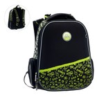 Рюкзак каркасный Hatber Ergonomic Classic «Влад А4», 37×29×17 см, чёрный/жёлтый NRk_71008 - Фото 3