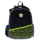 Рюкзак каркасный Hatber Ergonomic Classic «Влад А4», 37×29×17 см, чёрный/жёлтый NRk_71008 - Фото 4