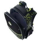 Рюкзак каркасный Hatber Ergonomic Classic «Влад А4», 37×29×17 см, чёрный/жёлтый NRk_71008 - Фото 9