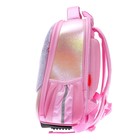Рюкзак каркасный 38 х 29 х 16 см, Hatber Ergonomic Plus, Meow, розовый NRk_71016 - Фото 5