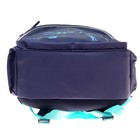 Рюкзак школьный Hatber Easy "Стрелок", 41 х 29 х 16 см, эргономичная спинка, синий - Фото 5