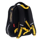 Рюкзак каркасный Hatber Ergonomic light «Скорость и мощь», 38×29×15 см, жёлтый, NRk_71044 - Фото 2