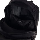 Рюкзак школьный 42 х 30 х 20 см, эргономичная спинка, Hatber Sreet "Космос", чёрный NRk_75071 - Фото 7