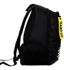 Рюкзак школьный 42 х 30 х 20 см, эргономичная спинка, Hatber Sreet, Hard Bro, чёрный/жёлтый NRk_78119 - Фото 4