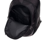 Рюкзак школьный 42 х 30 х 20 см, эргономичная спинка, Hatber Sreet, Pixels, чёрный/зелёный NRk_78121 - Фото 8