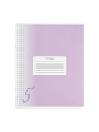 Комплект тетрадей из 10 штук, 18 листов в клетку Calligrata "Пятёрка", обложка мелованный картон, ВД-лак, блок офсет, 5 видов по 2 штуки  (артикул 7859954)  большой выбор товаров оптом и в розницу по низким ценам с доставкой