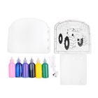 Ночник своими руками «Волшебная машинка», витражный, набор для творчества - Фото 3