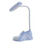Лампа настольная "Бутса" LED 1 режим 2Вт USB органайзер голубой  11х6,5х24 см RISALUX - Фото 10