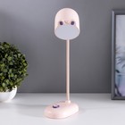 Лампа настольная "Мими" LED 3Вт диммер USB  розовый 8х12,5х32 см RISALUX - фото 318873768