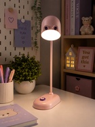 Лампа настольная RISALUX «Мими», светодиодная, 3 Вт, диммер, USB, розовая, 8×12.5×32 см - Фото 1