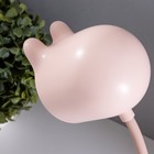 Лампа настольная RISALUX «Мими», светодиодная, 3 Вт, диммер, USB, розовая, 8×12.5×32 см - Фото 8