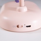 Лампа настольная "Мими" LED 3Вт диммер USB  розовый 8х12,5х32 см RISALUX - Фото 10