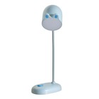 Лампа настольная "Мими" LED 3Вт диммер USB голубой 8х12,5х32 см RISALUX - Фото 12