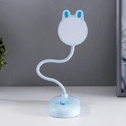 Лампа настольная "Мими" LED 3Вт диммер USB голубой 8х12,5х32 см RISALUX - Фото 6