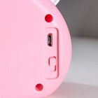 Лампа настольная "Гамми" LED 2 режима 2Вт USB розовый, точилка 11,7х7х12 см RISALUX - Фото 12