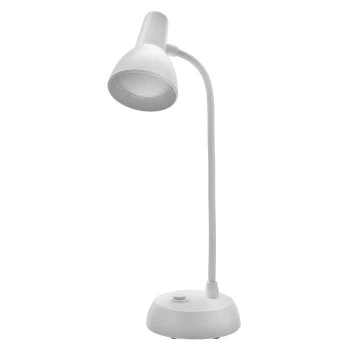 Лампа настольная "Моно" LED 1 режим 1Вт 3AA  белый 8х8х32 см - фото 1907439622