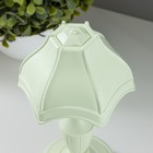 Настольная лампа "Селезия" LED 2Вт АКБ зеленый 9,5х9,5х19 см - Фото 5