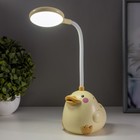 Настольная лампа "Лала" LED 3Вт АКБ желтый 9,5х11х33 см RISALUX - Фото 2