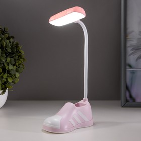

Настольная лампа "Бутса" LED 2Вт USB АКБ розовый 6х13х29 см