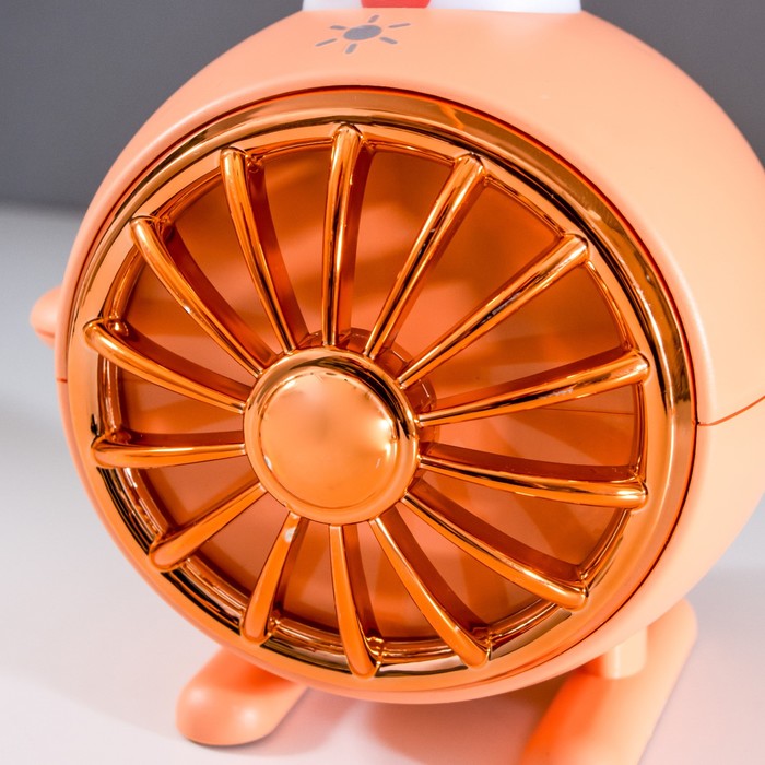 Настольная лампа "Мишка пилот" LED 3Вт USB АКБ оранжевый 14,5х5х28 см RISALUX - фото 1905992431
