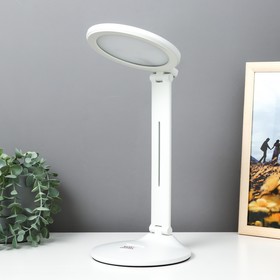 Настольная лампа "Терри" LED 7Вт USB АКБ белый 16х15,5х32 см RISALUX