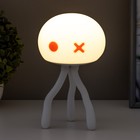 Ночник "Осьминог-пират" LED 1,5вт 3 режима диммер USB AKB белый 19,8х11,2 см - Фото 3